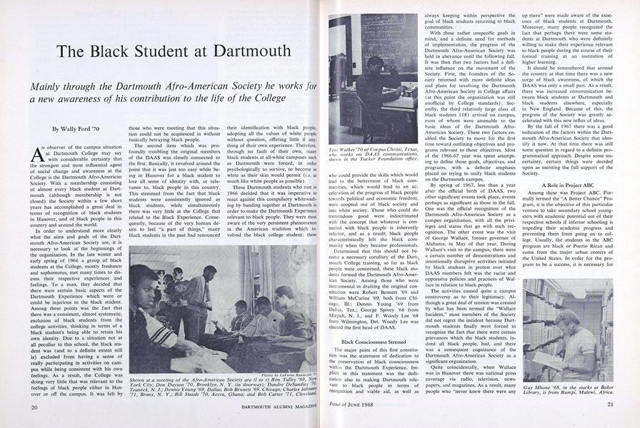 &quot;The Black Student at Dartmouth&quot;