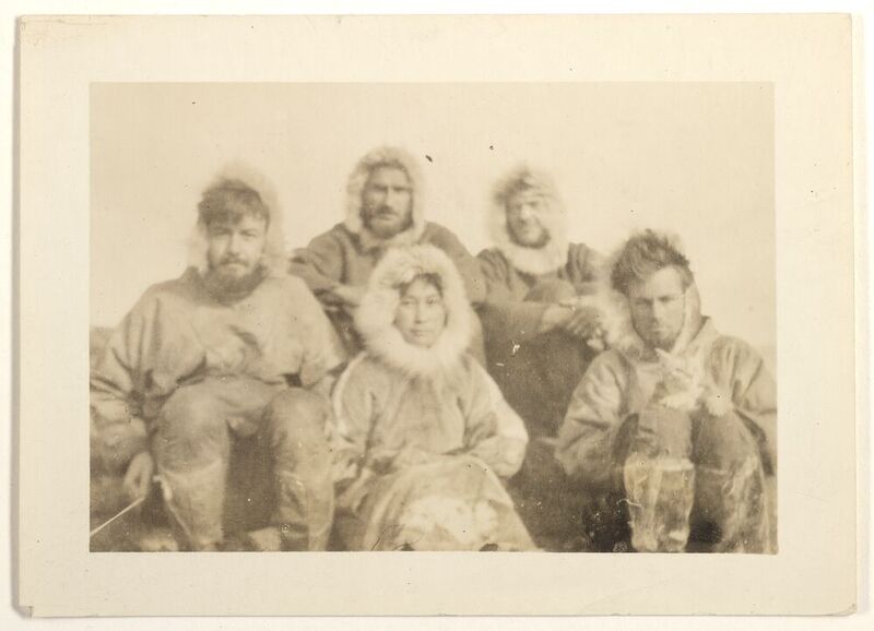 Wrangel Island expedition members, winter 1922